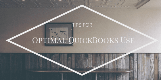 tips for optimal quickbooks use