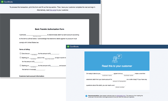 bank transfer authorization form