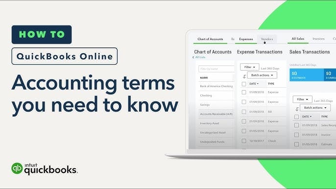 Accounting Terms You Need to Know In QuickBooks Online