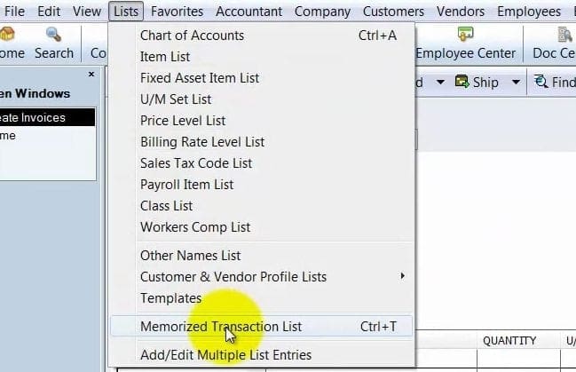 repeating transaction for quickbooks for mac