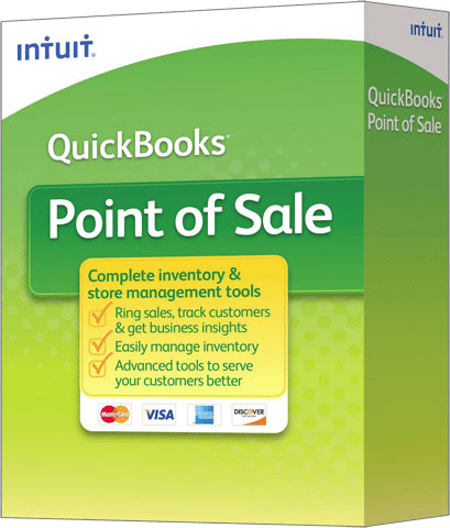 QuickBooks Point of Sale box