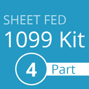 Sheet Fed 1099 kit - 4 part