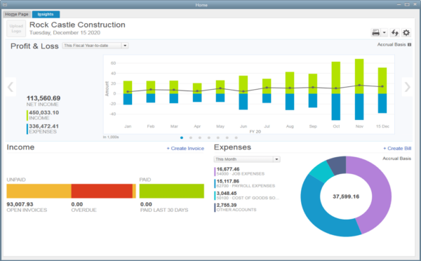 quickbooks 2018 desktop local tax summary report