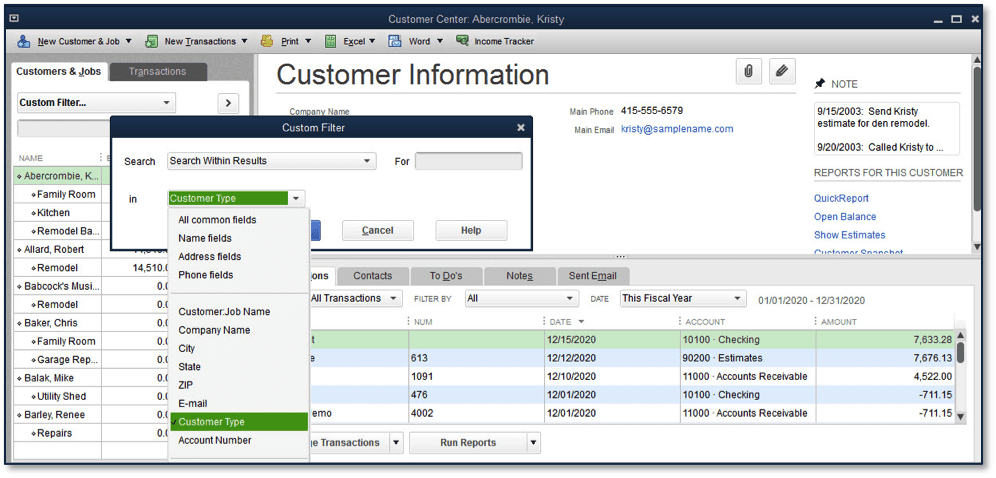 quickbooks enterprise 2019 vs 2020