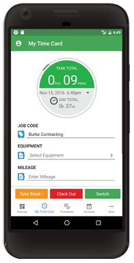 TSheets Mobile Timesheet Tracking