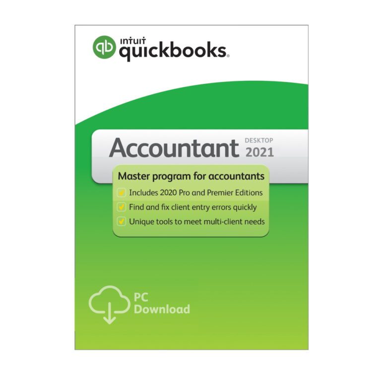 QuickBooks Accountant Edition 2021 Paygration