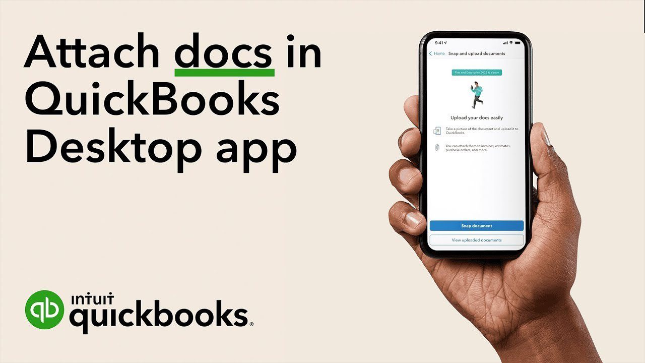 Attach Documents in QuickBooks Desktop