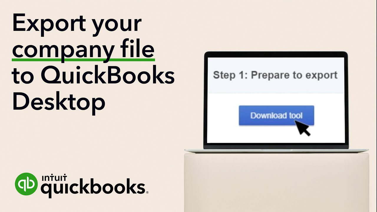 Exporting Your QuickBooks Online To Desktop