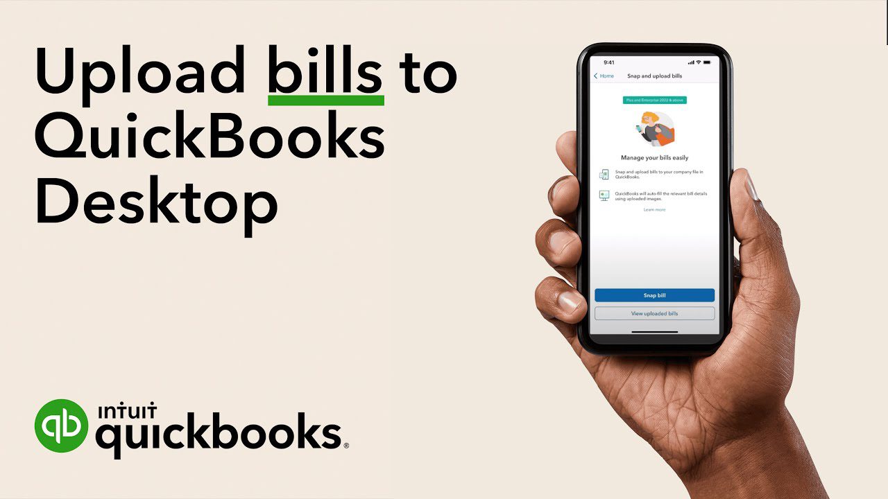 How To Upload Bills To QuickBooks Desktop