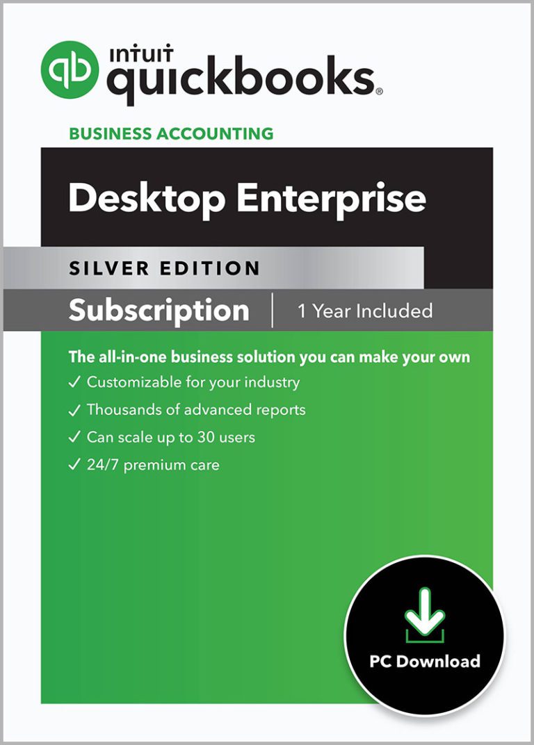 Quickbooks Enterprise Silver Multi User Merchant Services