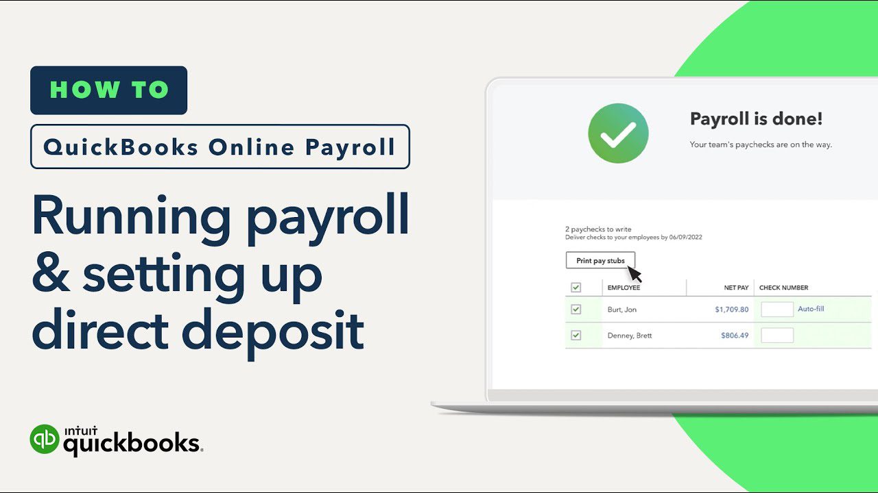 QuickBooks Online Payroll Overview And Setup Free Training