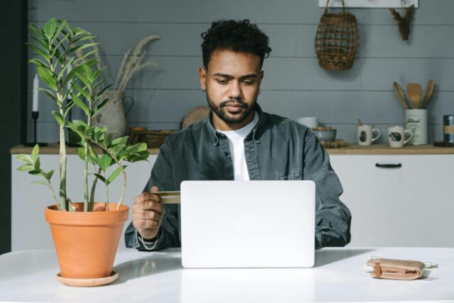 Business owner checking out QuickBooks Payment integration